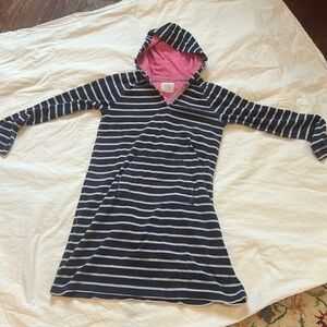 Mini Boden Terrycloth Swim Hooded Coverup